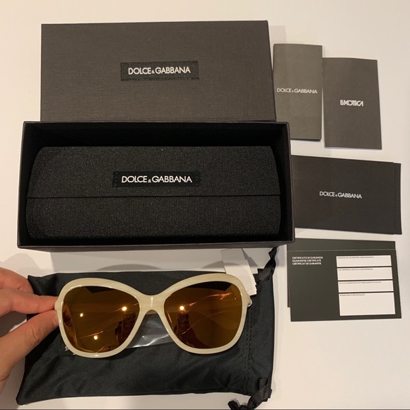 Dolce & Gabbana – 59mm Butterfly Sunglasses BEIGE main image 11